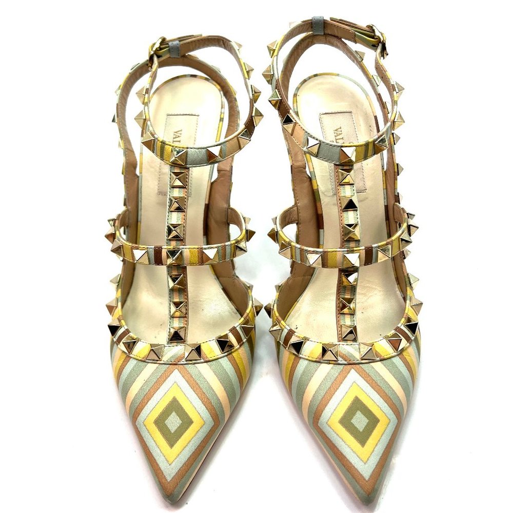 🌷❤️‍🔥FINAL SALE 🔥 NO OFFERS🌷💥Valentino Garavani Rockstud Heels 36 - Picture 9 of 12